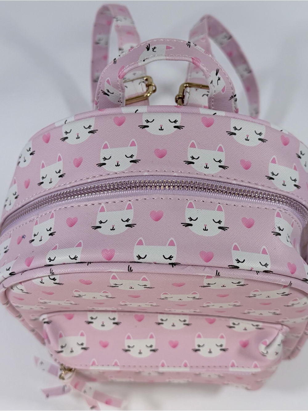 Under One Sky Kitty & Hearts Mini Backpack - Picture 3 of 13